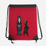 Stupid Darkside-None-Drawstring-Bag-pigboom