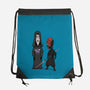 Stupid Darkside-None-Drawstring-Bag-pigboom