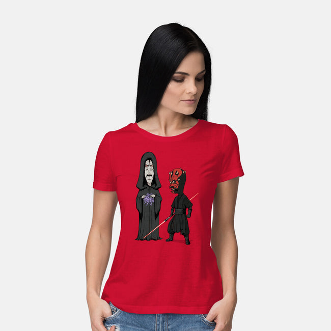 Stupid Darkside-Womens-Basic-Tee-pigboom