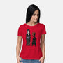 Stupid Darkside-Womens-Basic-Tee-pigboom