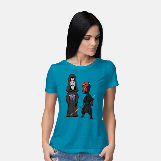 Stupid Darkside-Womens-Basic-Tee-pigboom