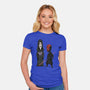 Stupid Darkside-Womens-Fitted-Tee-pigboom