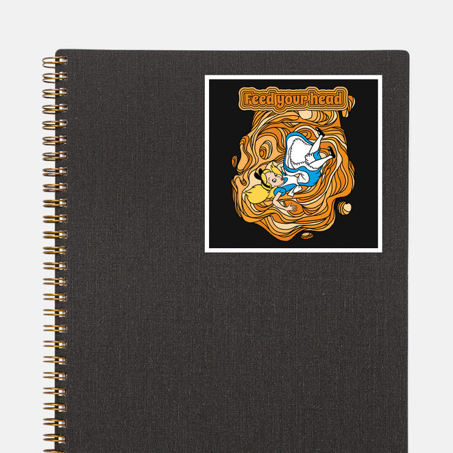 Feed Your Head-None-Glossy-Sticker-imisko