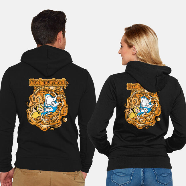 Feed Your Head-Unisex-Zip-Up-Sweatshirt-imisko