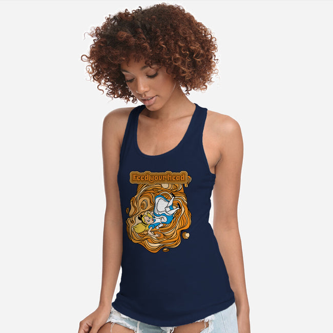 Feed Your Head-Womens-Racerback-Tank-imisko