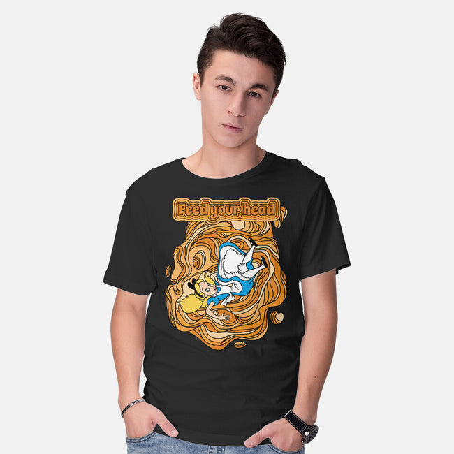 Feed Your Head-Mens-Basic-Tee-imisko