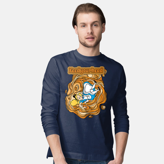 Feed Your Head-Mens-Long Sleeved-Tee-imisko