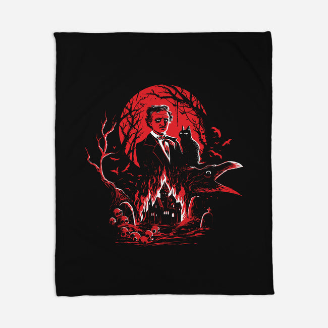 Gothic Horror-None-Fleece-Blanket-zascanauta