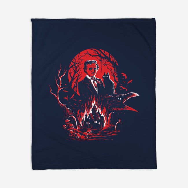 Gothic Horror-None-Fleece-Blanket-zascanauta