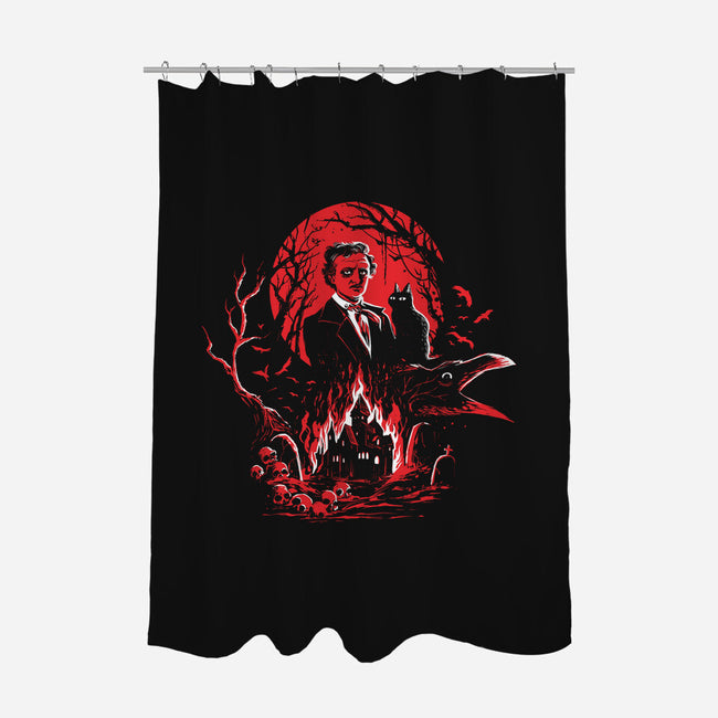Gothic Horror-None-Polyester-Shower Curtain-zascanauta