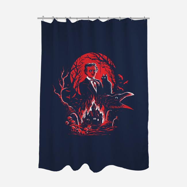 Gothic Horror-None-Polyester-Shower Curtain-zascanauta