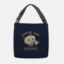 Coffee And Violence-None-Adjustable Tote-Bag-tobefonseca