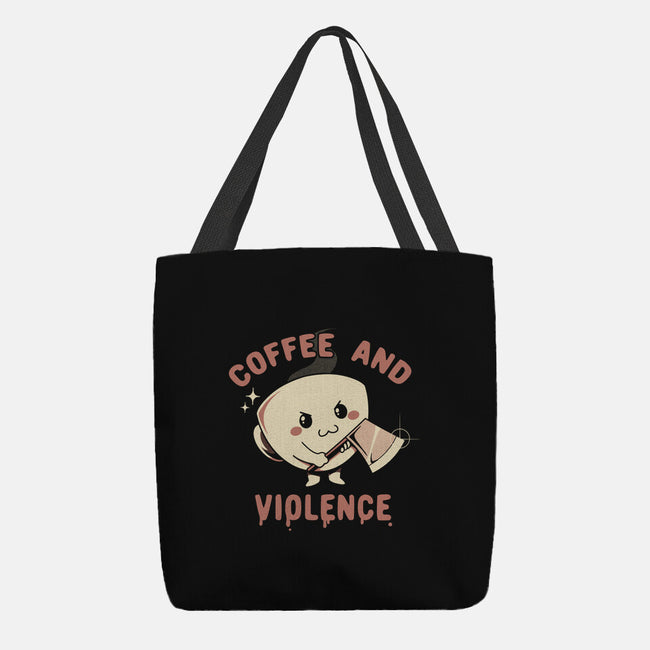Coffee And Violence-None-Basic Tote-Bag-tobefonseca