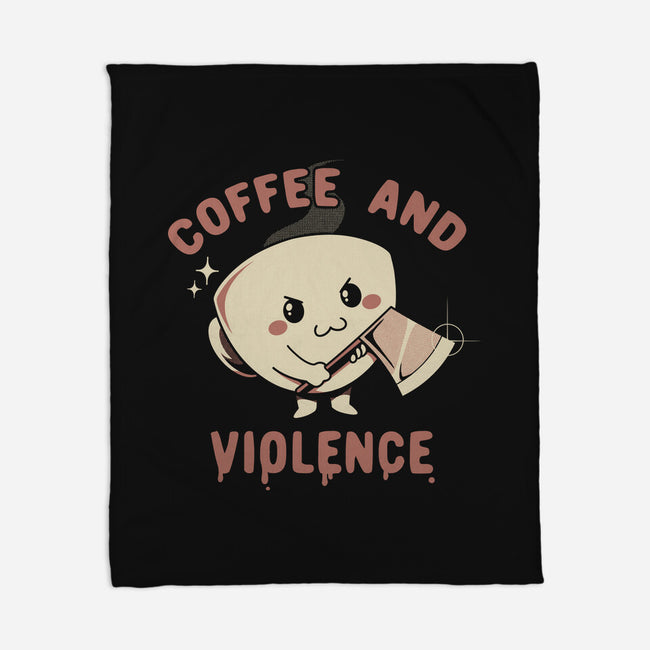 Coffee And Violence-None-Fleece-Blanket-tobefonseca