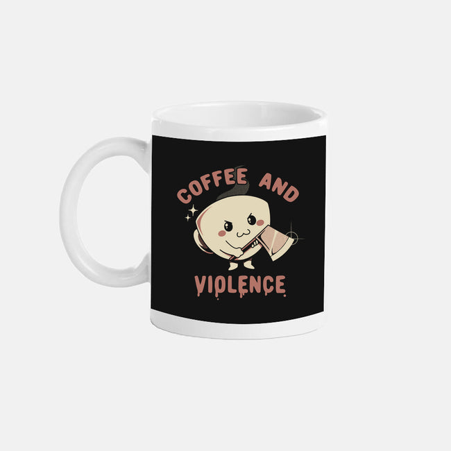 Coffee And Violence-None-Mug-Drinkware-tobefonseca