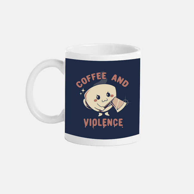 Coffee And Violence-None-Mug-Drinkware-tobefonseca