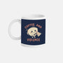 Coffee And Violence-None-Mug-Drinkware-tobefonseca