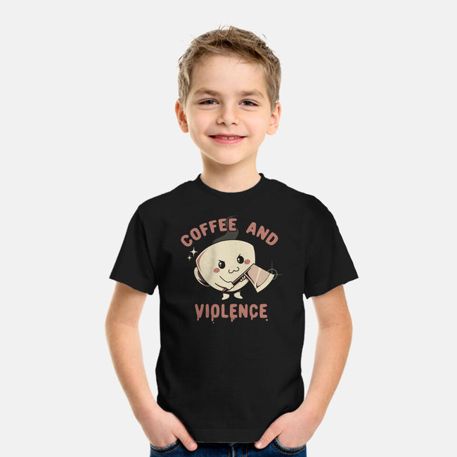 Coffee And Violence-Youth-Basic-Tee-tobefonseca