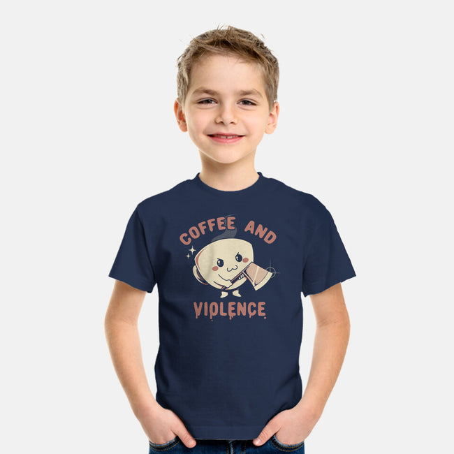 Coffee And Violence-Youth-Basic-Tee-tobefonseca