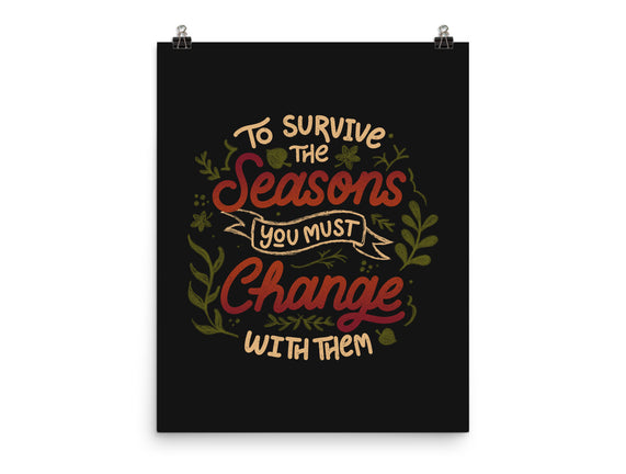 You Must Change With Them