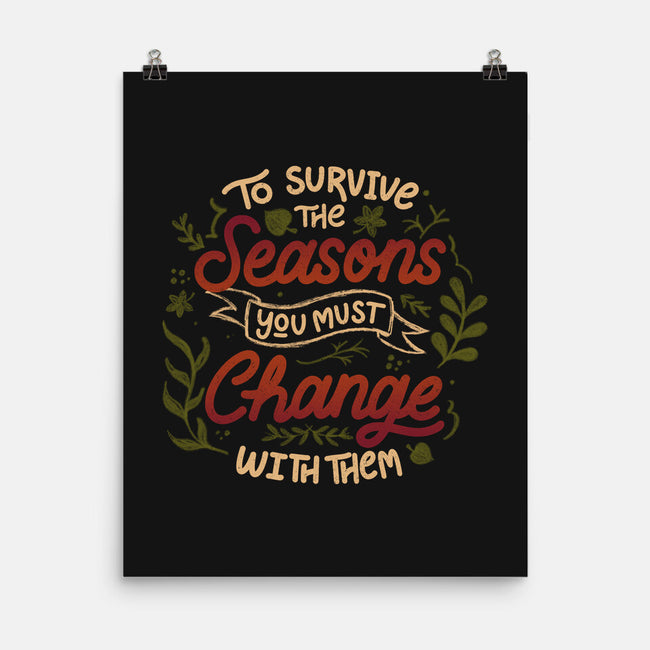 You Must Change With Them-None-Matte-Poster-tobefonseca