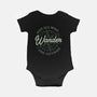 Not All Who Wander Are Outside-Baby-Basic-Onesie-tobefonseca