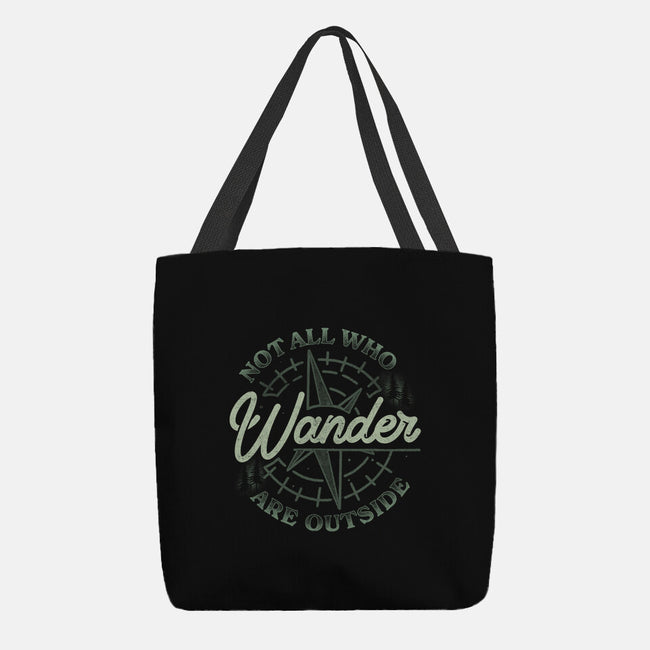 Not All Who Wander Are Outside-None-Basic Tote-Bag-tobefonseca