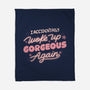 I Accidentally Woke Up Gorgeous Again-None-Fleece-Blanket-tobefonseca