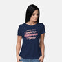 I Accidentally Woke Up Gorgeous Again-Womens-Basic-Tee-tobefonseca