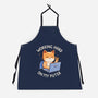 Working Hard On My Puter-Unisex-Kitchen-Apron-tobefonseca