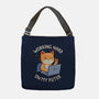 Working Hard On My Puter-None-Adjustable Tote-Bag-tobefonseca