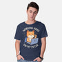 Working Hard On My Puter-Mens-Basic-Tee-tobefonseca