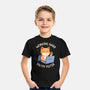Working Hard On My Puter-Youth-Basic-Tee-tobefonseca