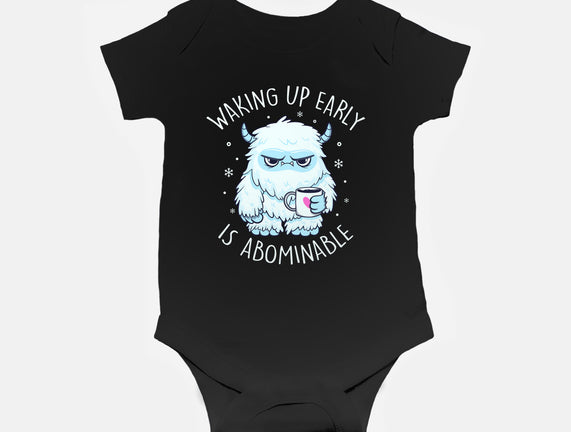 Waking Up Early Is Abominable