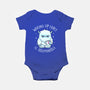 Waking Up Early Is Abominable-Baby-Basic-Onesie-tobefonseca