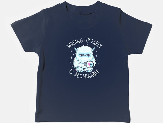 Waking Up Early Is Abominable