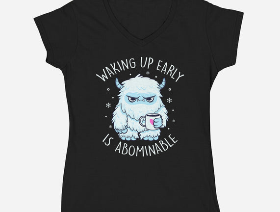 Waking Up Early Is Abominable