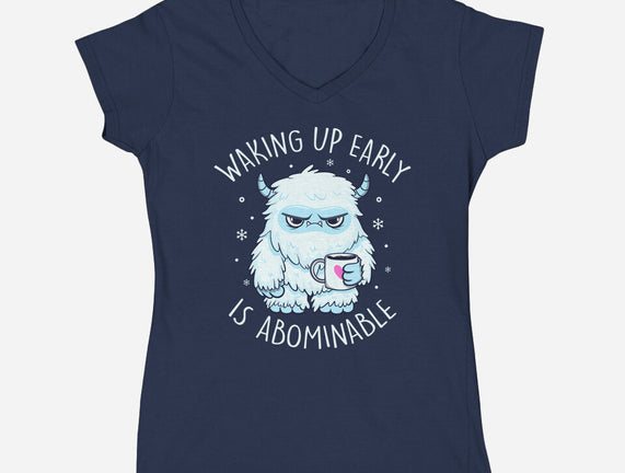 Waking Up Early Is Abominable