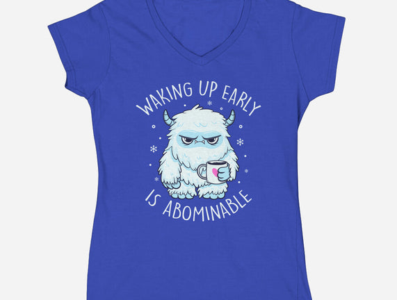 Waking Up Early Is Abominable