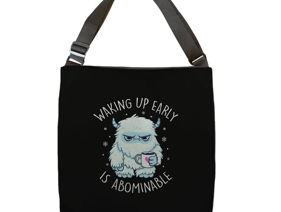 Waking Up Early Is Abominable