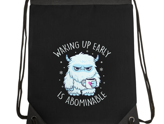 Waking Up Early Is Abominable