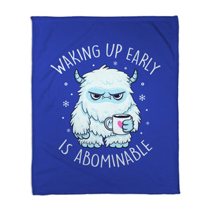 Waking Up Early Is Abominable