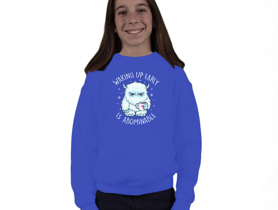 Waking Up Early Is Abominable