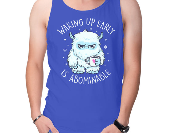 Waking Up Early Is Abominable