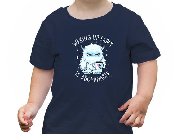 Waking Up Early Is Abominable