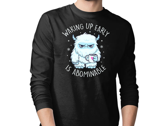 Waking Up Early Is Abominable