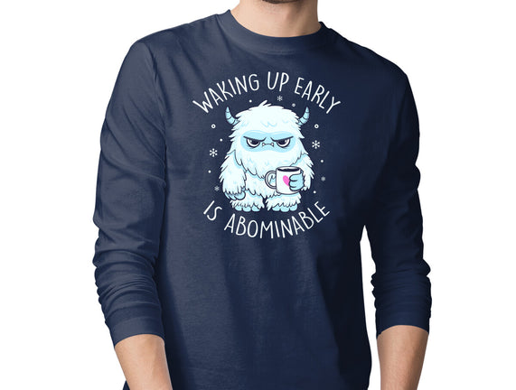 Waking Up Early Is Abominable