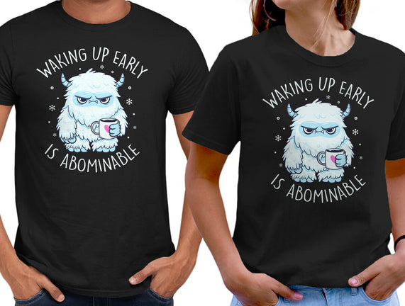 Waking Up Early Is Abominable