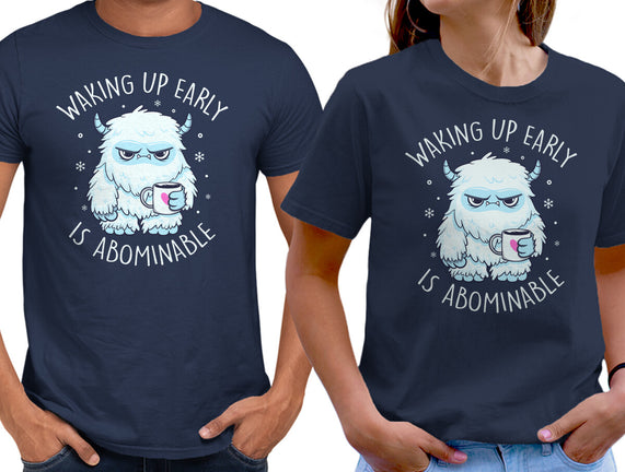 Waking Up Early Is Abominable