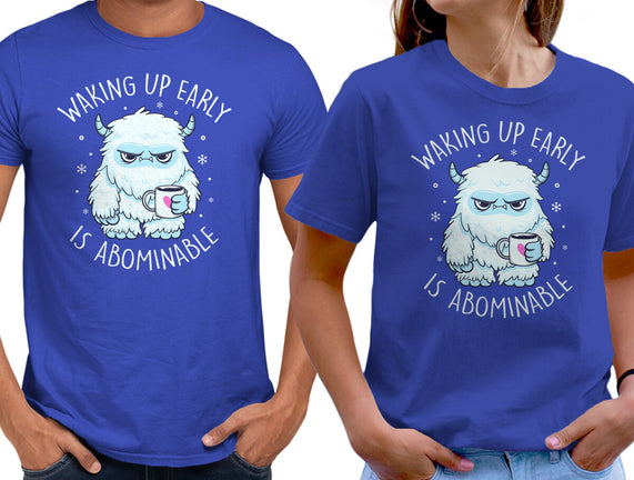 Waking Up Early Is Abominable